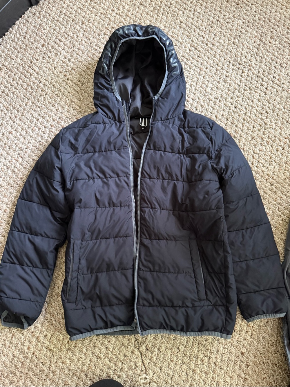 Youth Under Armour Quilted Hooded Puffer Jacket